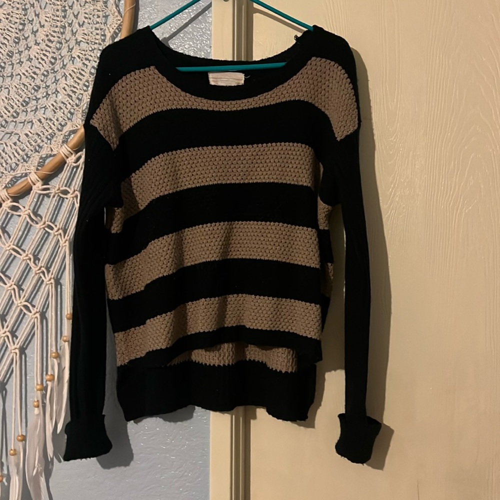 Stripped Brown/Black Sweater